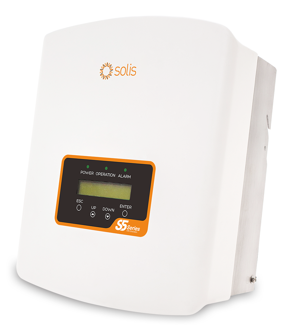 Solis 5G 2kW 1 Phase 1 MPPT w/ wifi w/ DCI