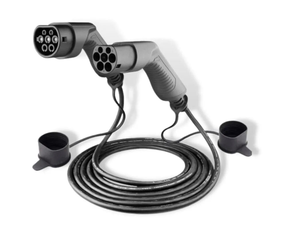 Type 2 to Type 2 EV Charging Cable | 5 Meters | 22kW