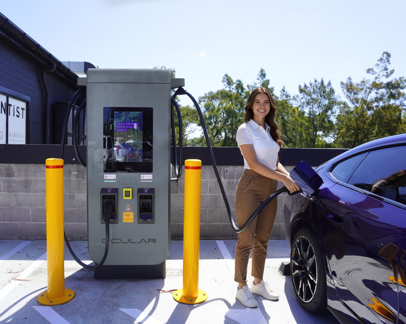 Ocular Atlas Pro DC Charger | 120kW | Dual Charger CCS2