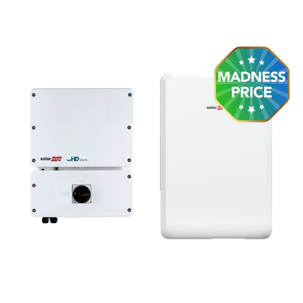 SolarEdge Home Hub Single Phase 10kW Hybrid Inverter + 10kWh Home Battery (New Installation)