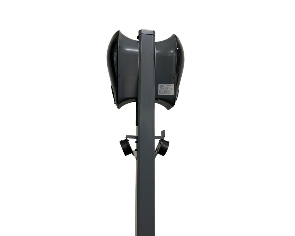 Ocular IQ EV Station Stand Dual | Powder Coated Steel
