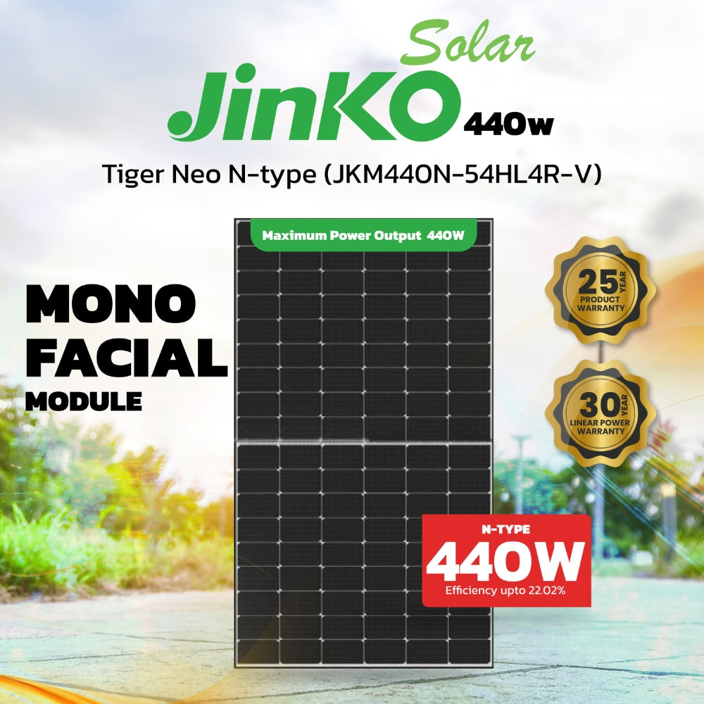 Jinko 440w Tiger Neo N-type (JKM440N-54HL4R-V)
