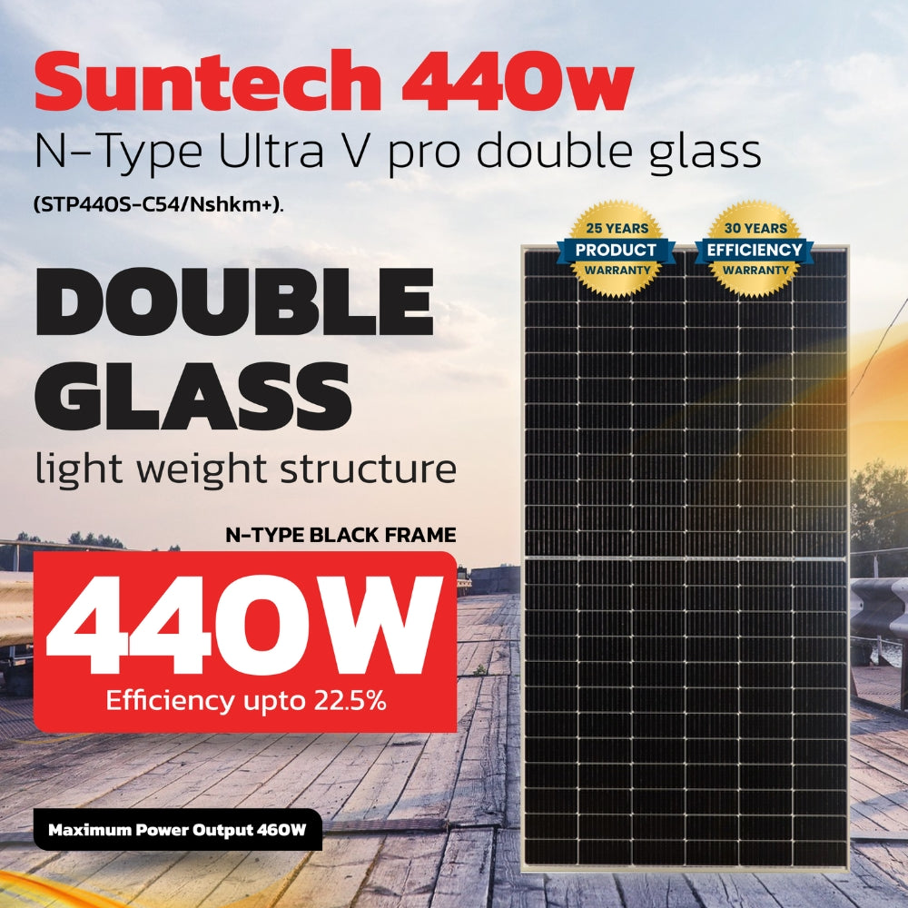 Suntech 440w N-Type UItra V pro double glass (STP440S-C54/Nshkm+)