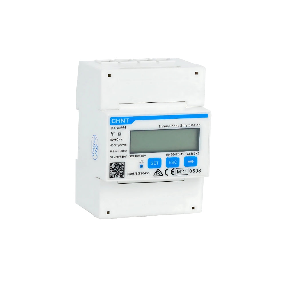 Three phase Smart meter with CT's DTSU666 5(100)A