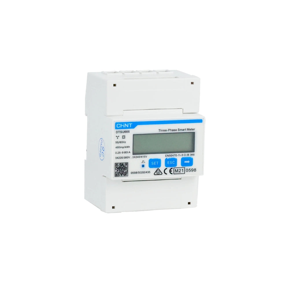 Three phase Smart meter with CT's DTSU666 5(100)A