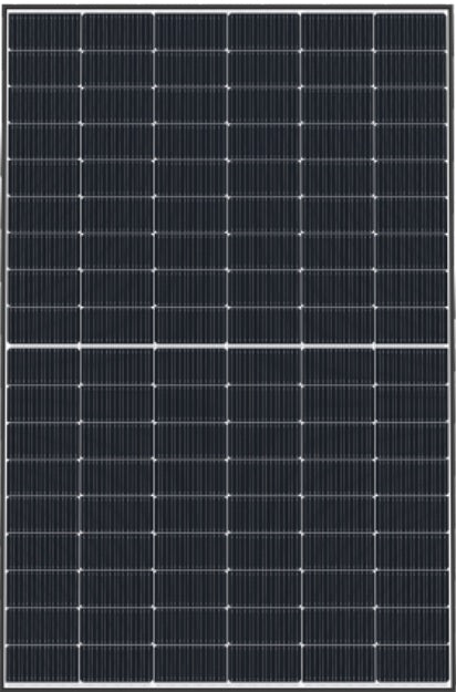 Eging 440W N-type TOPcon Mono 108half cell Black 30mm, E1-X connector (IEC 61215-2021)