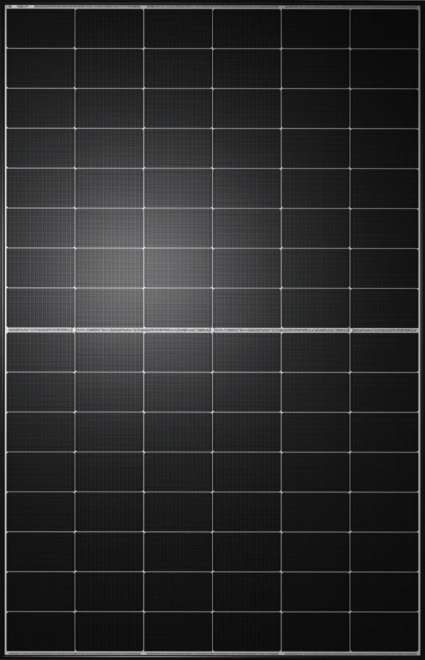 TW Solar 440W N-Type Mono 96 Halfcells Bifacial Black Frame 30mm MC4 1200mm Cable (TWMNH-48HD440)