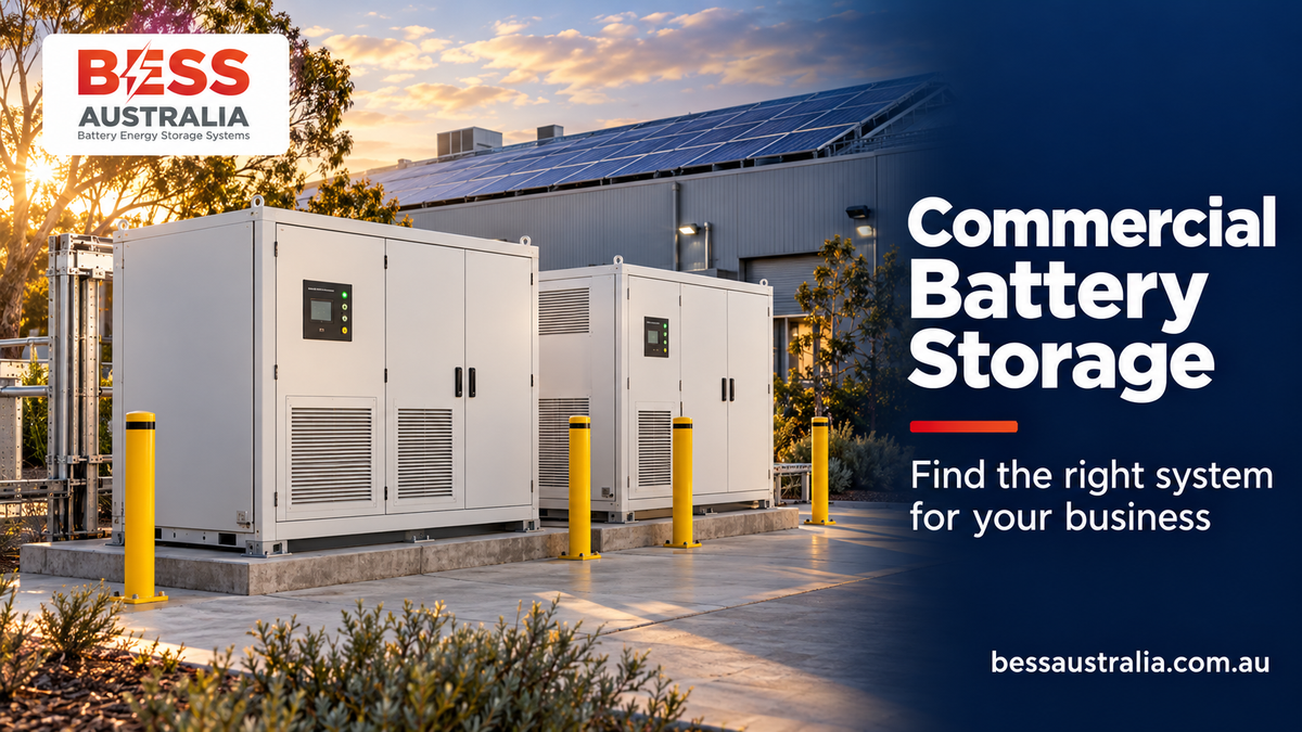 Commercial Battery Storage Systems in Australia: Range, Sizes and Prices