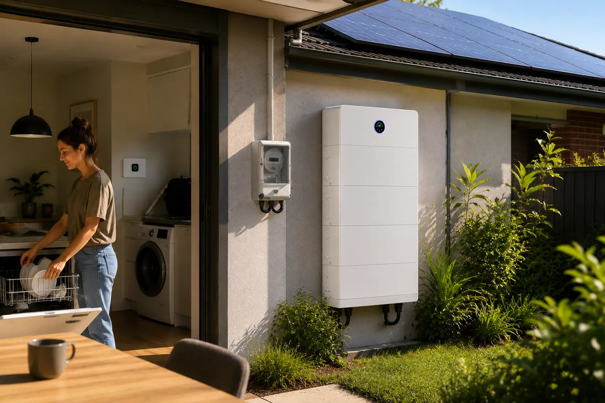 Melbourne home with solar and a battery ready for Victoria's Midday Power Saver free window