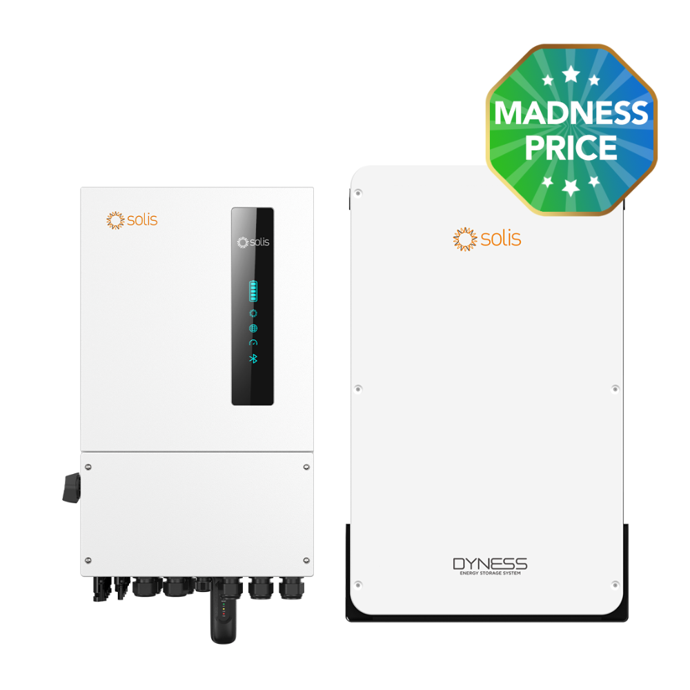 Solis S6 EH 8KW PLUS + Solis-Dyness PowerBox Pro 10.24 KWH for AC Coupled Battery System (1P Property)