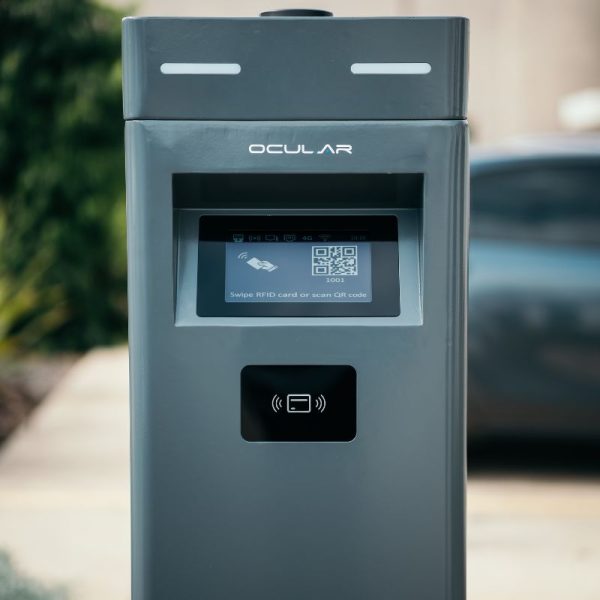 Ocular IQ Dual Port Tower V2 | 2 x 22kW | Socket
