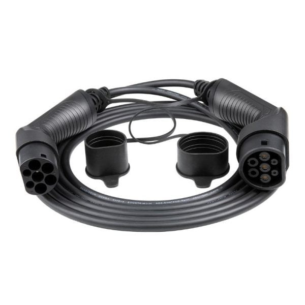 Type 2 to Type 2 EV Charging Cable | 5 Metres | 7kW