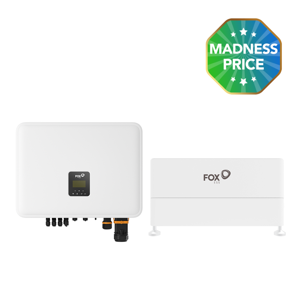 FOXESS H3 Smart 10.0kW Hybrid Inverter + 13.98kWh Storage for New Solar Battery System (3P Property)