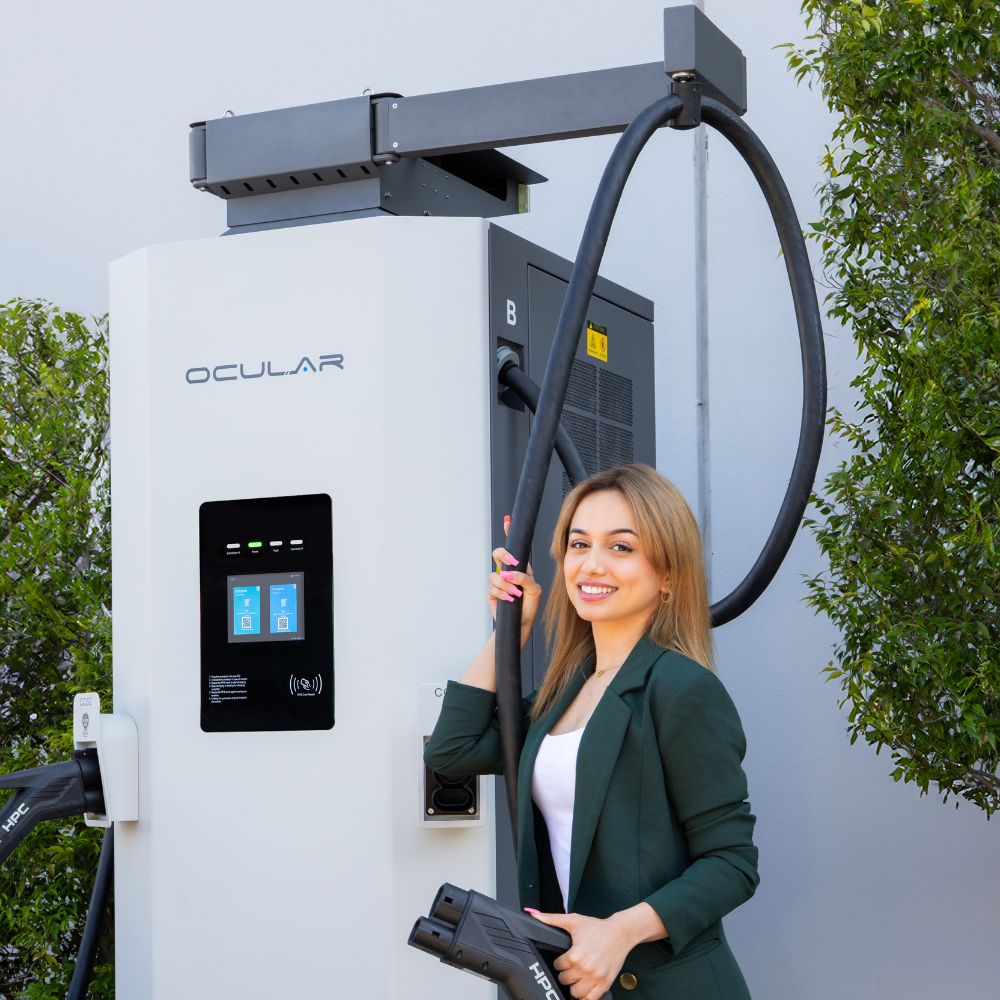 Ocular Orion DC Charger | 360kW | Cable Management | Dual Charger CCS2