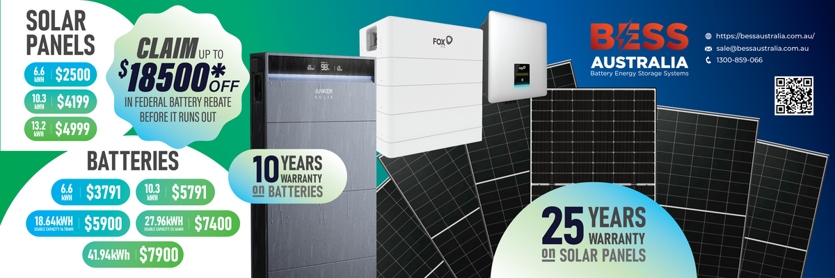 Smart Home Battery & Solar Panel Energy Storage Systems | BESS Austral