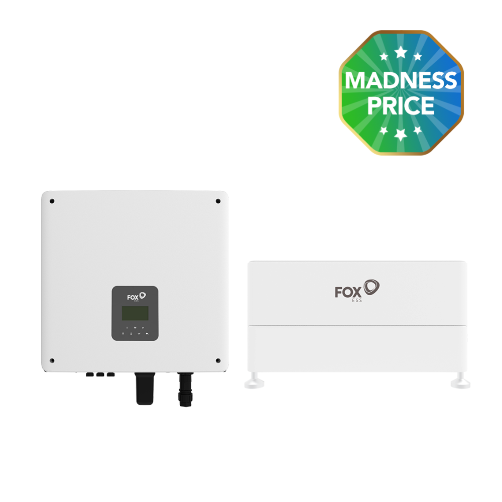 FOXESS H1(G2) 5.0kW Hybrid Inverter + 9.32kWh Storage for New Solar Battery System
