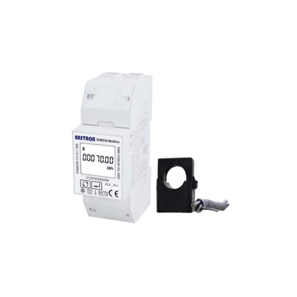 Growatt Single Phase Smart Energy Meter with External CT (SPM-CT-E)-(Growatt 20 KWH battery + 5 KW 1P Hybrid inverter package)
