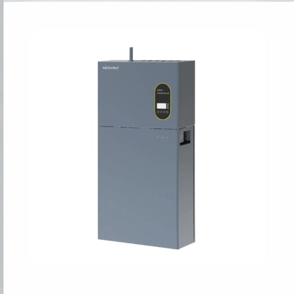 Neovolt 10.1 kWh Battery - Blue (BW-BAT-10.1P) +  Neovolt BW 5 kW 1 Phase 2 MPPT AC Coupled Hybrid - Blue (BW-INV-SPB5K (AS4777-2 2020))