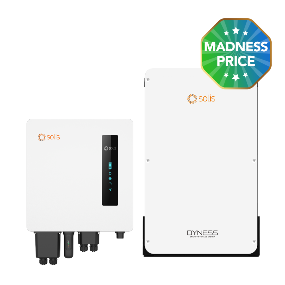 Solis S6 EA 5KW + Solis-Dyness PowerBox Pro 10.24 KWH