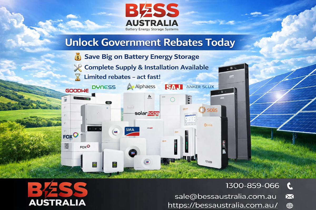 Smart Home Battery & Solar Panel Energy Storage Systems | BESS Austral